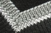 Hoe te een v-hals trui breien