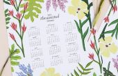 Begin 2016 met een Gorgeous (en gratis) afdrukbare kalender