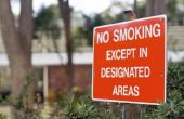 OSHA voorschriften op gebieden buiten roken
