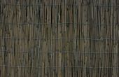 Hoe installeer Rolled Bamboo Fencing