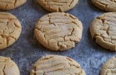 Pindakaas toevoegen aan suiker Cookie Mix