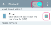 Hoe de overdracht van contacten met Bluetooth