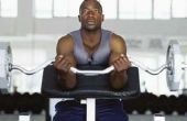 Een Beginner Arm en borst training voor mannen