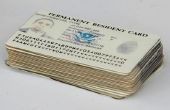 Hoe lees ik de achterkant van een Permanent Resident Card