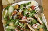 Hoe maak je een eiwit-salade