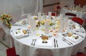 Hoe maak je bruiloft verjaardag tabel decoraties