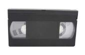 Instructies over het laden van een VHS Cassette Adapter