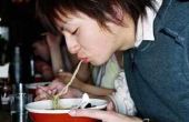 Wat zijn voedingsmiddelen gemaakt met Ramen noedels in Aziatische Restaurants?