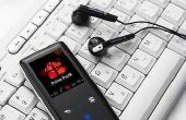 Hoe de overdracht van muziek op een MP3-speler