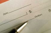 Bankinformatie over persoonlijke cheques