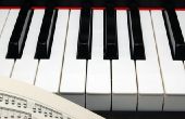 How to Play Simple Songs op een toetsenbord