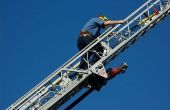 Risico's van steeds een brandweerman