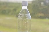 Het gebruik van Plastic Pop flessen water van uw kamerplanten